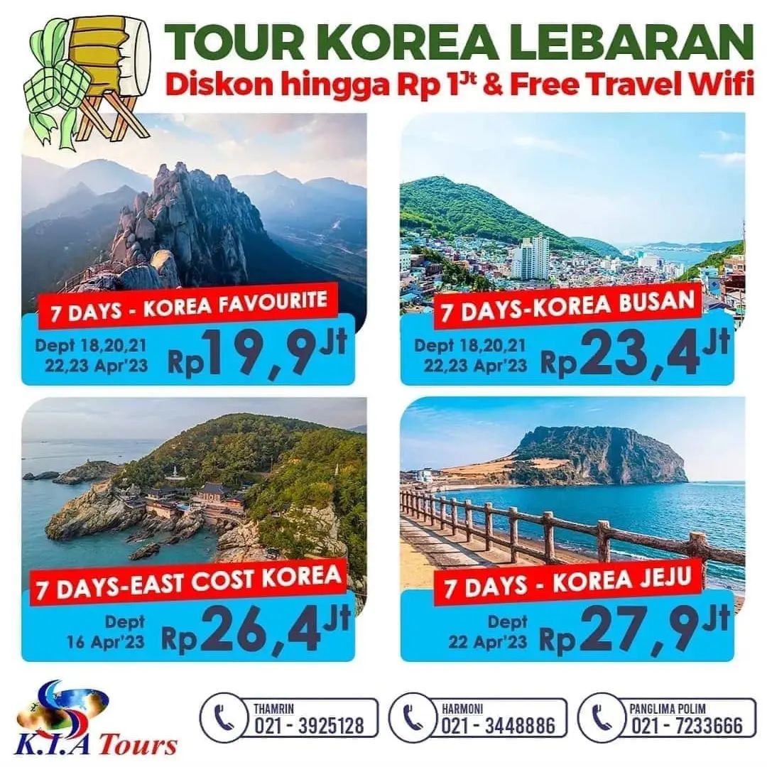 Newsletter from KIA Tours & Travel