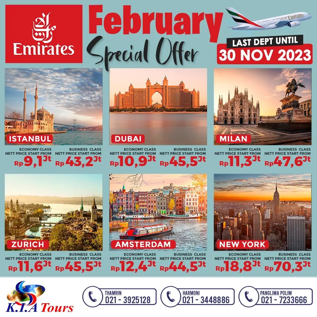 Newsletter from KIA Tours & Travel