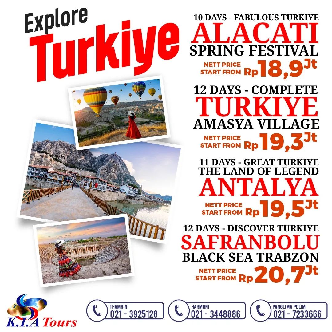 Newsletter from KIA Tours & Travel