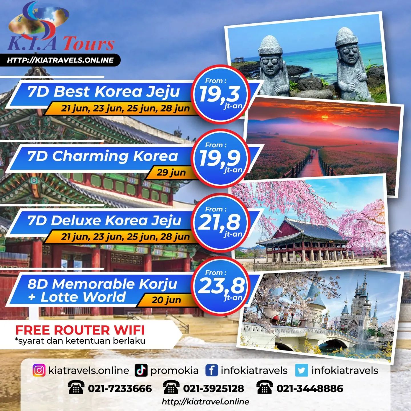 Newsletter from KIA Tours & Travel