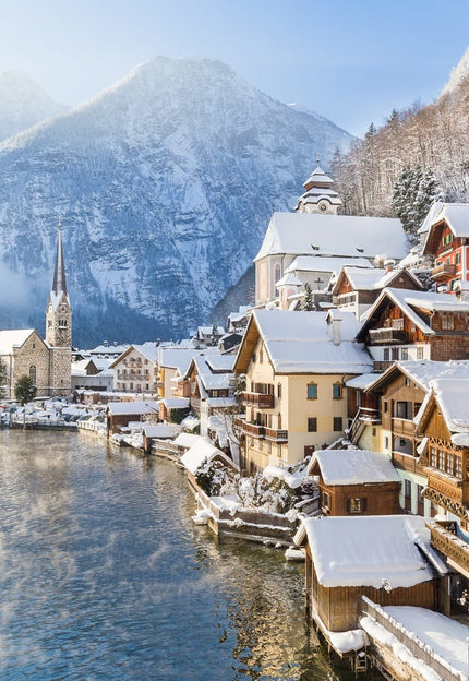 <strong>Hallstatt</strong> - Pemandangan alam terbaik di Eropa timur yang merupakan UNESCO World Heritage.